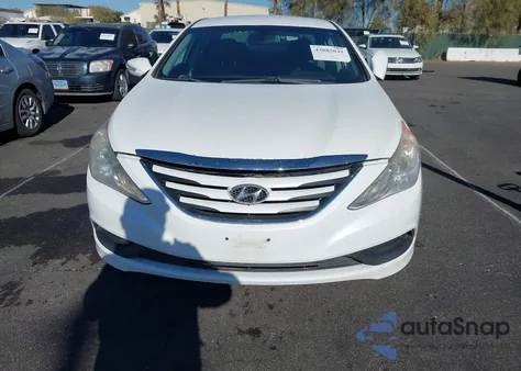 2014 Hyundai Sonata Gls from USA, damaged, VIN 5NPEB4AC0EH813848